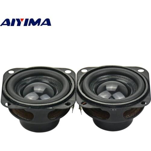 AIYIMA 2Pcs Audio Speakers 1.5Inch 40MM 4Ohm 5W Internal Magnetic Bass Multimedia Speaker