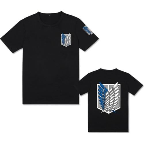 Cute Unicorn Attack On Titan t shirt unisex casual t-shirt anime cosplay tshirt boys clothes summer Tops Tees