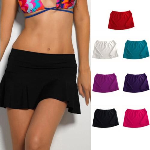 Hot Summer Bikini Bottom Tankini Swim Short Skirt Swimwear Cover Up Beach Dress Bathing Suit Beachwear Swimming Suits 2021 New