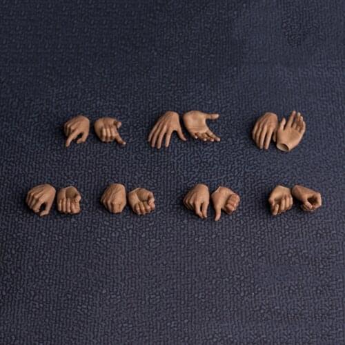 Worldbox 1/6 scale male soldier hand bag accessories 2.0 hand type fine makeup hand type for 12 inch action figure body