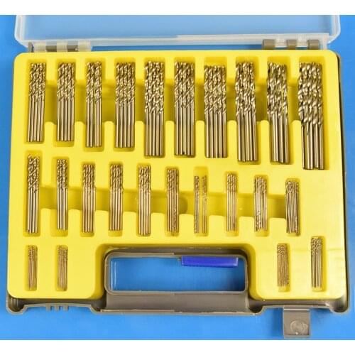 New high quality twist drill 150PC mini twist drill blow molding box 0.4-3.2mm micro hole opener set