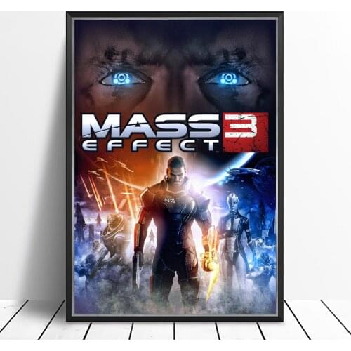 Mass Effect 3 Video Game Canvas Poster Home Wall Painting Decoration (No Frame)