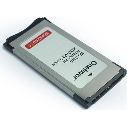 Onefavor SD SDHC SDXC Card Adaptor for XDCAM Series Camera into Express Card SXS Card Adapter