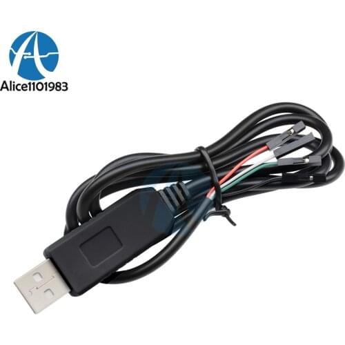 PL2303 PL2303HX USB To UART TTL Cable Module 4p 4 Pin RS232 Converter Serial Adapter Cable Module PL2303HX Converter