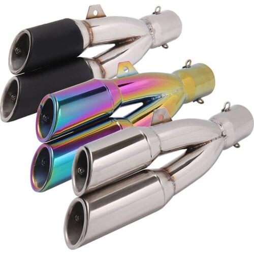 Universa 51mm Motorcycle Exhaust Muffler Pipe for Kawasaki Honda Yamaha Suzuki Z800 R1000RR NC700 R3 GW250 CBR300 RC390