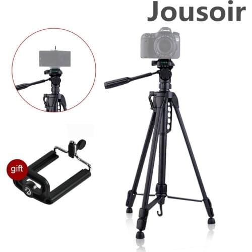 WT-3730 Tripod Stand DSLR Camera + 3D Cradle Head For Video Studio CD50