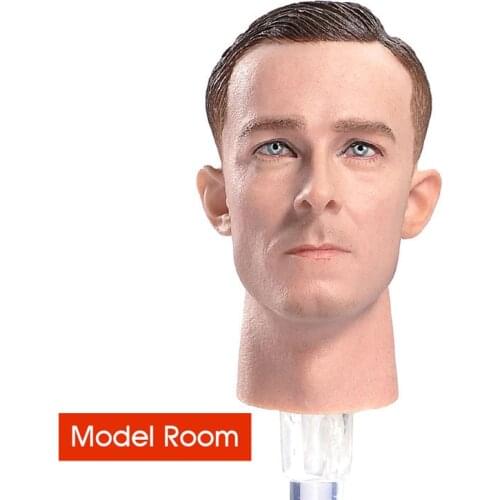 Pre-order 1/6 WWII German Army Peiper Head Sculpt Male Soldier Head Carving Model Fit 12 inch Action Figure