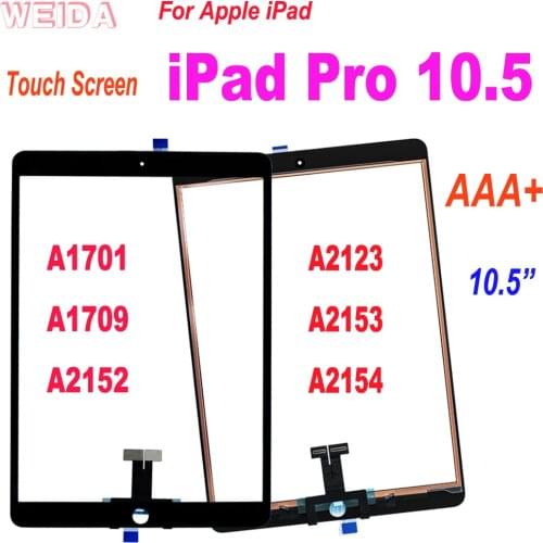 10.5” Touch For Apple iPad Pro 10.5 Touch Screen Digitizer Sensor for iPad Pro 10.5 A1701 A1709 A2152 A2123 A2153 A2154 Glass