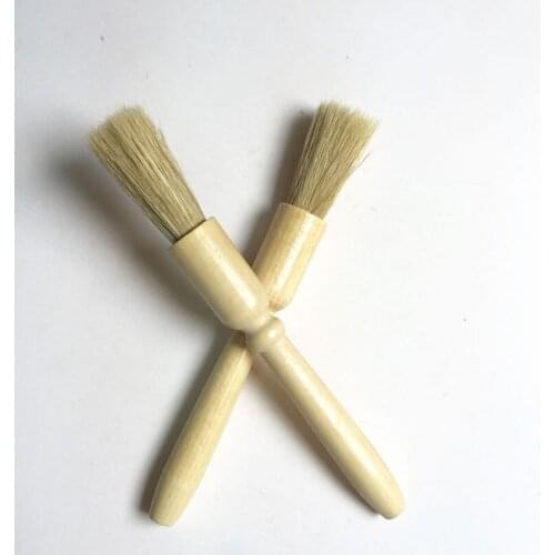 100pcs Wooden Clean Brush Coffee Powder Cleaner Coffee Machine Cleaning Brush Household Cleaning Tool ZA6187