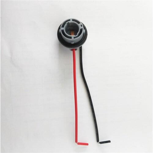 20pcs 1156 BA15S P21W Socket Female Car Light Lamp Reverse Light Turn Signal Brake S25 1156 Led Bulbs Holders Connector Bases