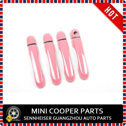 Brand New 100% Fitment ABS Material UV Protected Mini Ray Style Pink Color Door Handle Cover For Renegade (4 Pcs/Set)