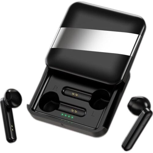 Wireless Bluetooth Earphones TWS 9D Stereo HiFi Deep Bass Headphone Touch Control Earbud Waterproof Headsets With Micophone