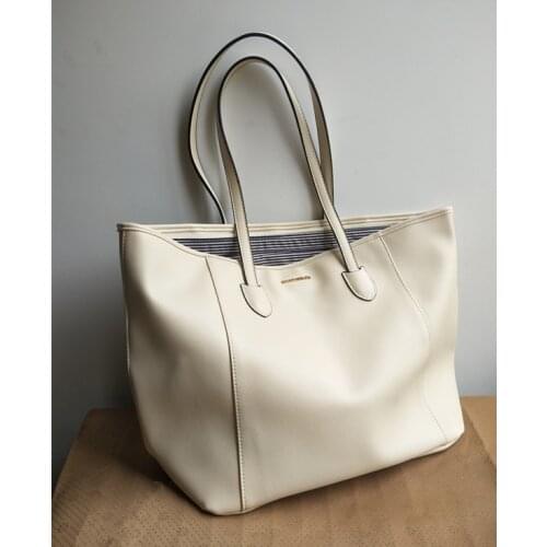 Celebrity Brand Big Bag for Women 2020 New Shopper Bag Tote White Large Capacity PU Leather Casual Hobo Handbag Ladies Sling Bag