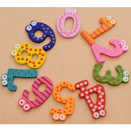 Houseeker Wooden Fridge Magnets