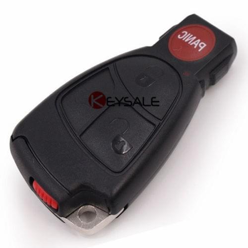 KEYECUReplacement Shell Smart Remote Key Case Fob 4 BTN for MB E C R CL GL SL CLK SLK