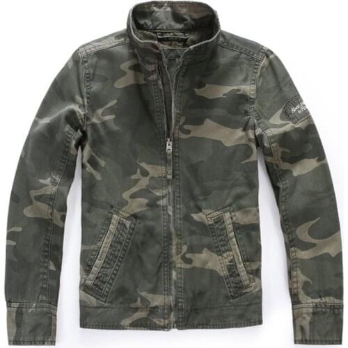 New Military Cargo Jacket Men Spring Autumn Tactical Camo Mens Jackets Casual Windbreaker Coats Male Chaqueta Hombre Size M-2XL