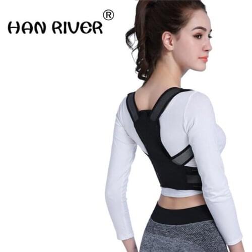 HANRIVER Adult male ms invisible orthodontic garments back to correct spinal kyphosis correction with children "