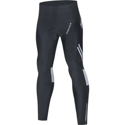 Mens Cycling Pants With 3D Gel Pad Cycling Tights Breathable MTB Bike Bib Pants Downhill Bicycle Pants Cycling Trousers