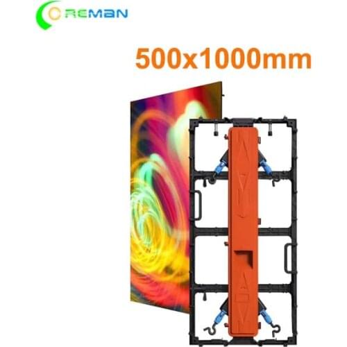 Outdoor Led Display Screen 500*1000mm P4.81 Advertise Display Panels Led TV Wall Rental Billboard video wall led board