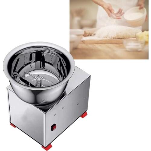 Small Kneading Machine Stainless Steel 220V Desktop Home Croissant Noodle Wonton Wrapper Dough Mixer Automatic Kitchen Appliance