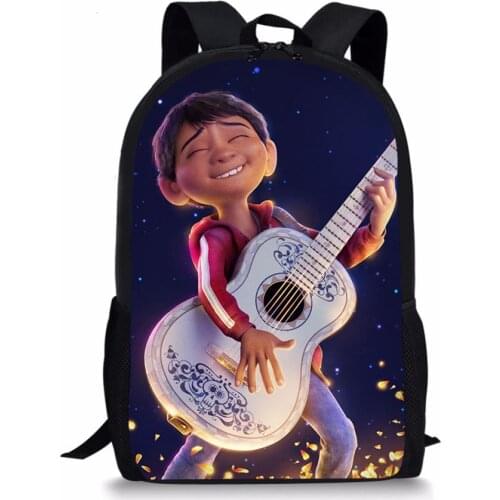 New Hot Sales School Bags Children Backpack Boy Girl Kids School Backpack Coco Pattern Student Bag Mochia Escolar