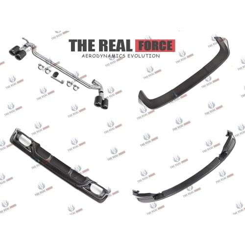 Suitable For 18-21 BMW F39 X2 VAD Carbon Fiber Full Body Kit Front Rear Lip Diffuser Side Skirts Muffler Tips