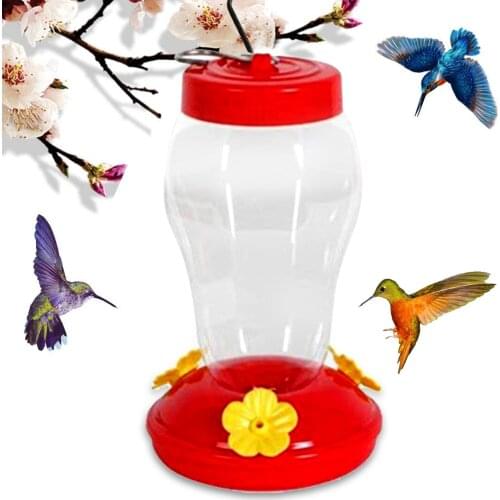 Hanging Hummingbird Feeder for Outdoor with 3 Feeding Port