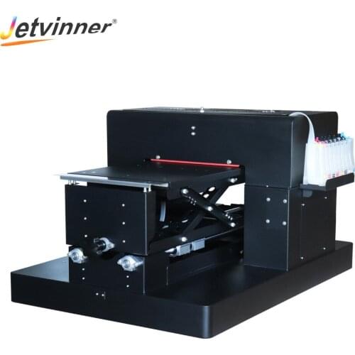 New DTG Printer with DX5 print head A3 Size Flatbed Inkjet Printer for Textile Clothes T-shirt Printing with Rip Software