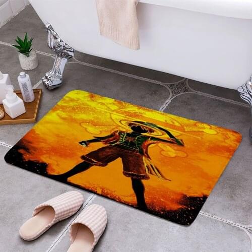 The Soul of the pirate Cheaper Anti-slip Modern Area Rugs Living Room Balcony Bathroom Printed Carpet Doormat Hallway Bath Mat