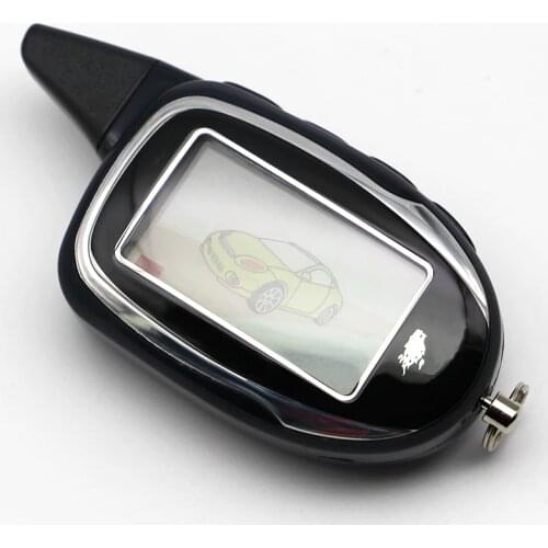 M7 2-way LCD Remote Controller Key Fob For Russian Version Two Way Car Alarm System Scher khan M7 Scher-Khan Magicar 7