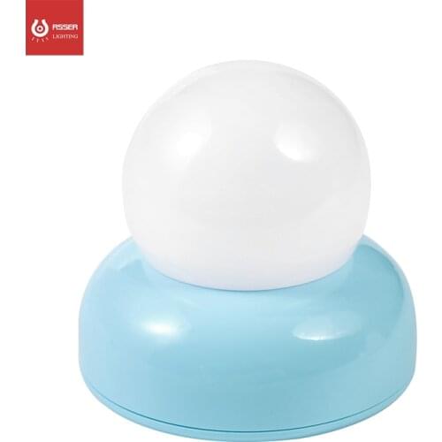 2021 New Style Pearl Night Light Colorful Appearance Wake Up At Night Lighting Super Long Battery Can Both Lighting And Charging