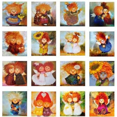 Diamond Embroidery DIY Diamond Painting Angel Bee Flower Rhinestones Embroidery Diamond Cross Stitch Mosaic Picture