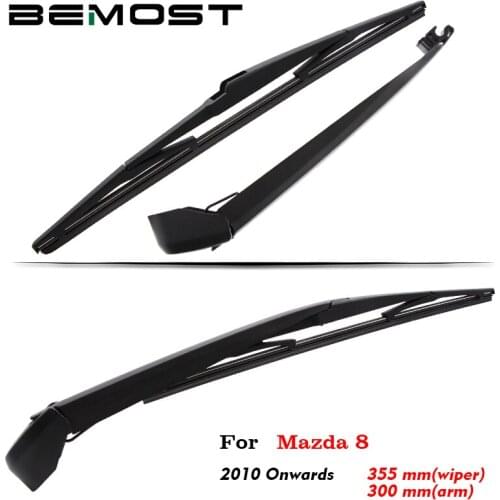 BEMOST Car Windscreen Windshield Rear Wiper Arm Blade Rubber For Mazda 8 Hatchback 2010 2011 2012 2013 2014 2015 2016 2017 2018