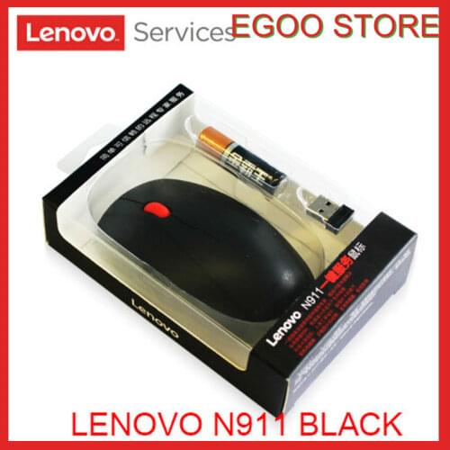Lenovo N911 wireless mouse remote service desktop laptop computer business and office mute mouse
