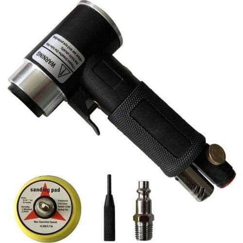 Eccentric Orbital Sander 2" and 3" Eccentric Two Discs Pneumatic Sander Air Eccentric Orbital Sander Pneumatic Polishing Machine