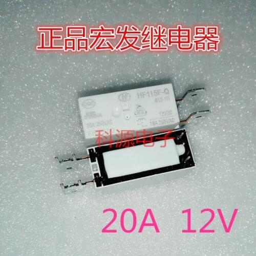 HF115F-Q 012-1H 20A 12VDC Relay HF115F-Q-012-1H