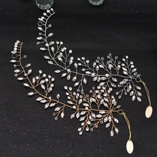 ZMHP21 Wedding Party Headdress Bridal Hair Accessories Wedding Fascinator Crystal Rhinestone Wedding Headpieces Hair Comb