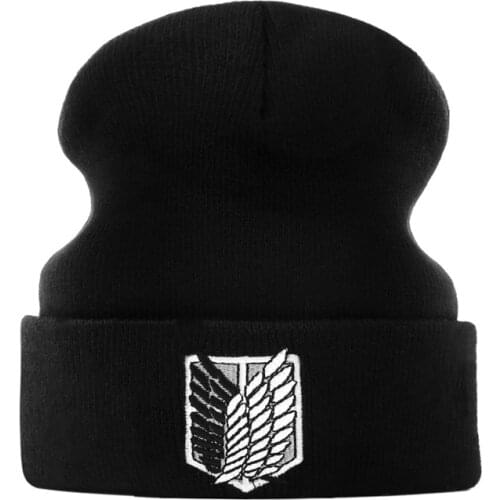 2021 New anime knitted hat Cosplay autumn and winter warm hat fashion all-match mens and womens beanie party costume gifts