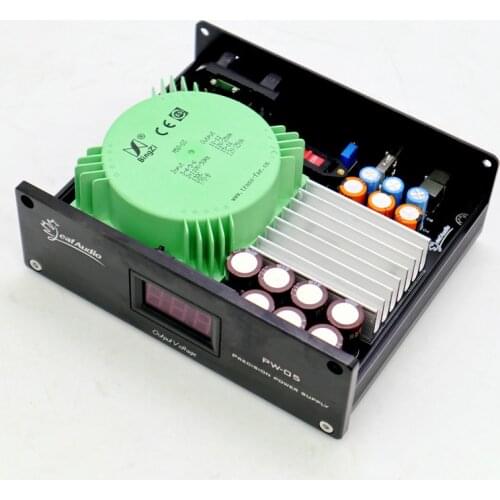 New 50W/output 3A Low noise regulated linear power supply DC 5V/9V/12V/15V LT3045/ LT1764 two versions