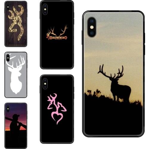 Browning Hunting Deer Head For Galaxy A70 A71 A70E A5 A6 A7 A8 A10 A10S A20 A20S A20E A21S A30S A40 A50 2017 2018 Professional