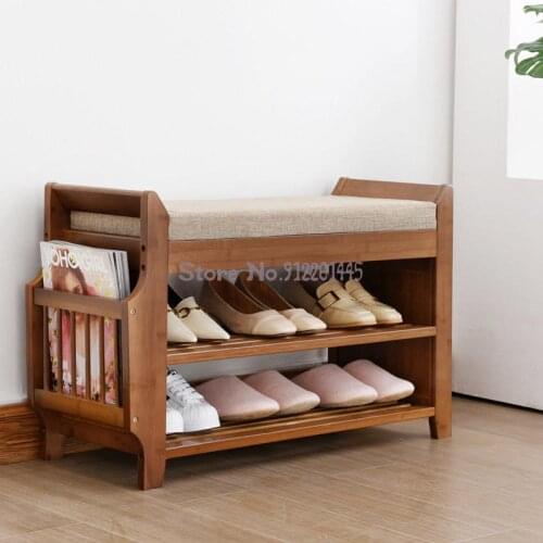 Nordic shoe changing stool door sitting shoe wearing stool household simple modern shoe rack shoe cabinet storage stool