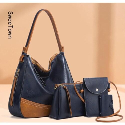 Большие женские сумки Sweetown China At AliExpress