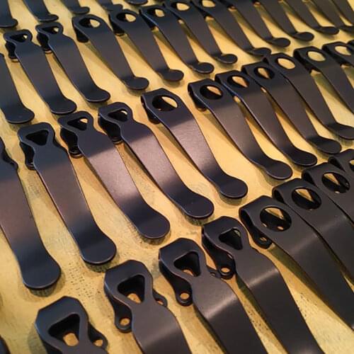 TC4 Titanium Pocket Knife Clip EDC Multi Tools Back Clip K Sheath