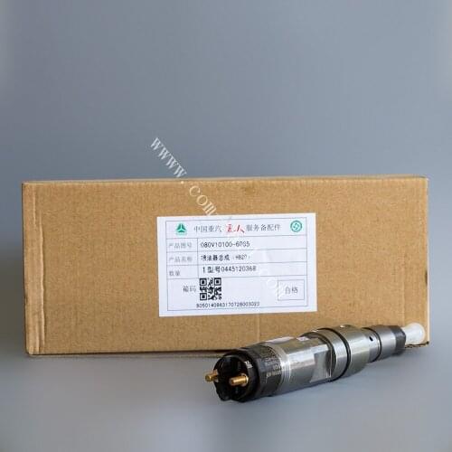 Fuel injector 0445120368 for genuine injector 080V10100-6085