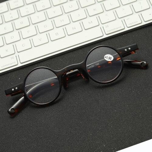 Vintage Round Shape Unisex Blue Light Blocking Reading Glasses