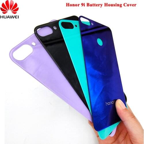 Honor 9i Battery Housing Cover 3D Glass Mobile Phone Back Case Rear Door Replacement Repair Parts Shell For Huawei Honor 9i 9N