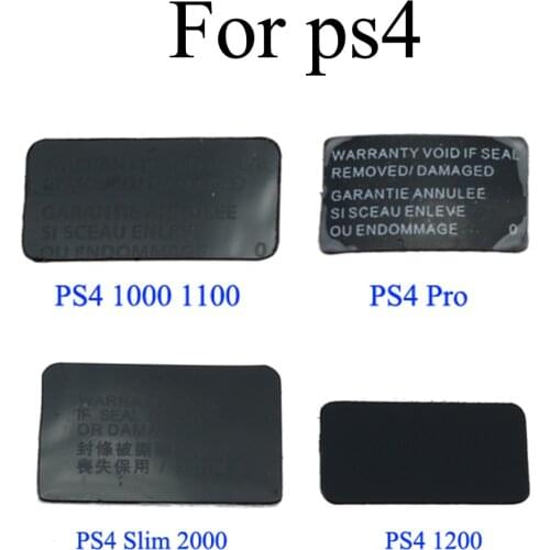 YuXi Replacement Host Seal Sticker Label for Sony Playstation 4 PS4 1000 1100 1200 slim 2000 Console Host Seal for ps4 pro
