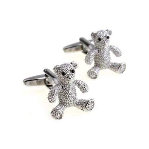 Bear Cufflink Cuff Link 15 Pairs Wholesale Free Shipping
