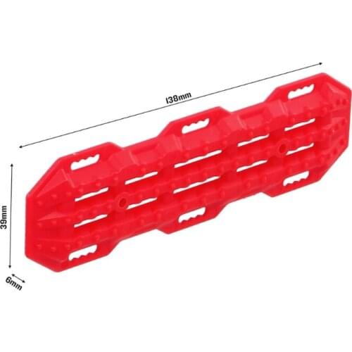 2PCS Plastic Sand Ladder Recovery Ramps Board for 1:10 Climbing Car RC Crawler Spare Parts