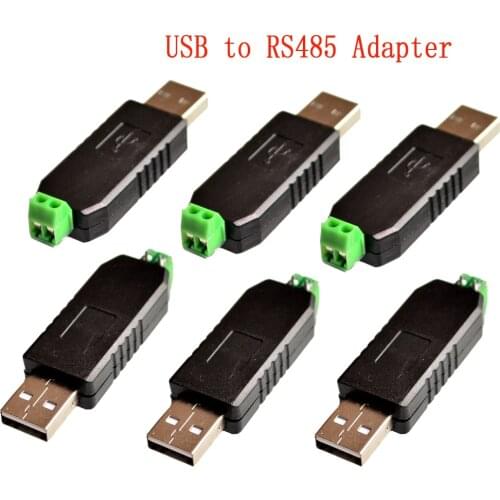 5/10pcs CH340-USB to RS485 485 Converter Adapter Module for Win7 XP Vista Linux Mac OS WinCE5.0 Compitable with USB 2.0 USB 1.1